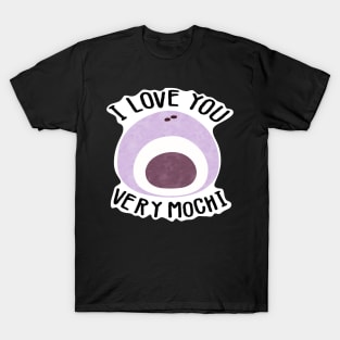 I love you very mochi (Purple) T-Shirt